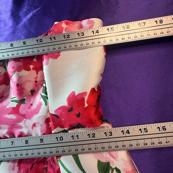 📌B. Smart Strapless  Mermaid Fitted Bodice Floral Evening -  Prom - Formal Gown - Picture 12 of 16